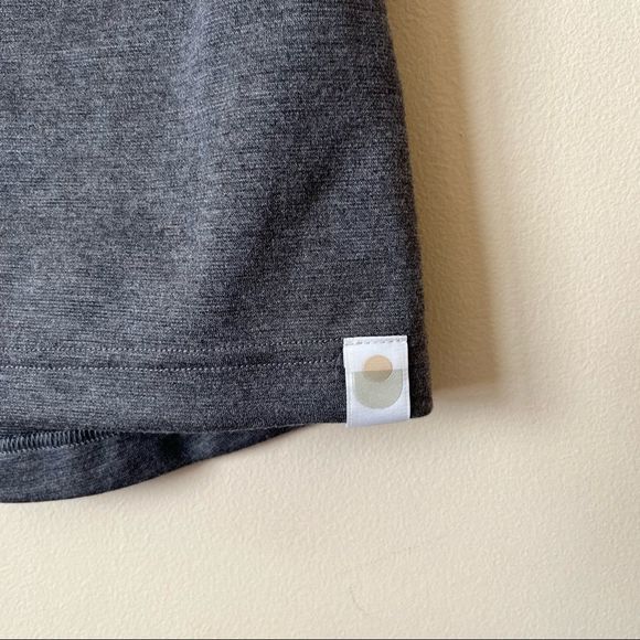 Lalabu Soothe Shirt Gray Babywearing Tank Top Built In Nursing Bra Women's Sz XS - Picture 5 of 9